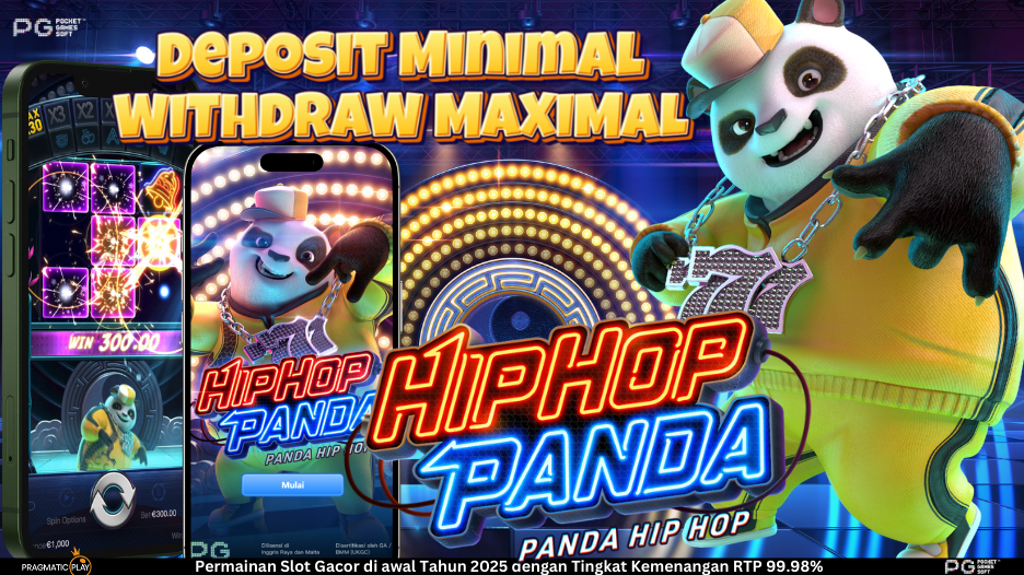 Hip Hop Panda: Slot Panda Gaul yang Suka Nge-Rap dari PG Soft