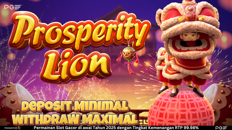 Prosperity Lion - standout game among modern slot