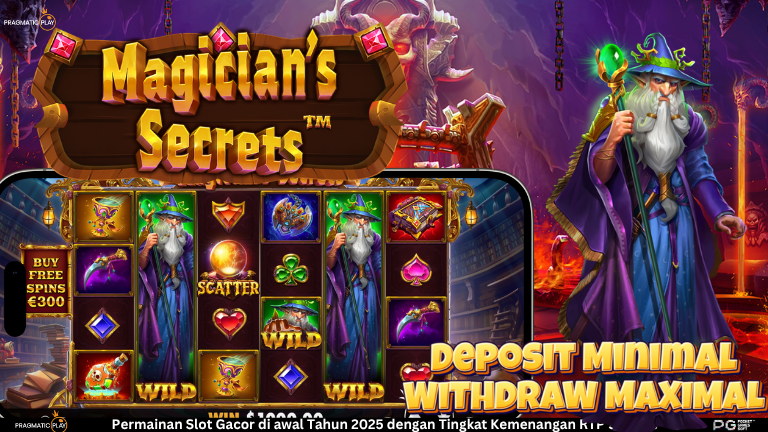 Magician’s Secrets: Bertema Sihir yang Memikat Dunia iGaming