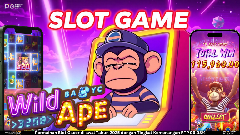 Wild Ape #3258 – Slot Futuristik di Dunia Masa Depan
