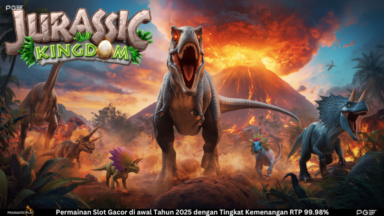 Jurassic Kingdom: Slot Online Bertema Prasejarah Mengagumkan