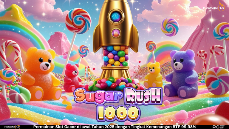 Sugar Rush 1000: Slot Online Manis Bertema Gummy Bear